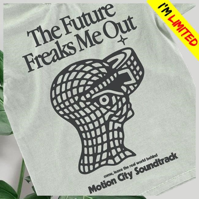 Motion City Soundtrack Merch Store The Future Freaks Me Out Hoodie