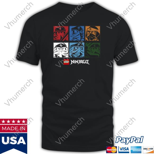 Lego Ninjago Character Portraits Tee