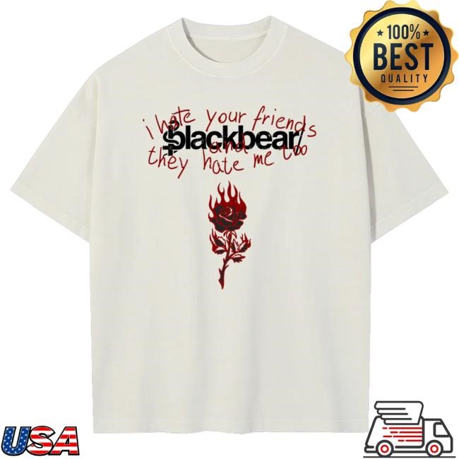 Blackbear Burning Rose T Shirt