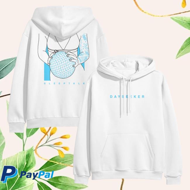 Official Dayseeker Merch Store Monoline White Popover Sweatshirt Dayseeker Shop