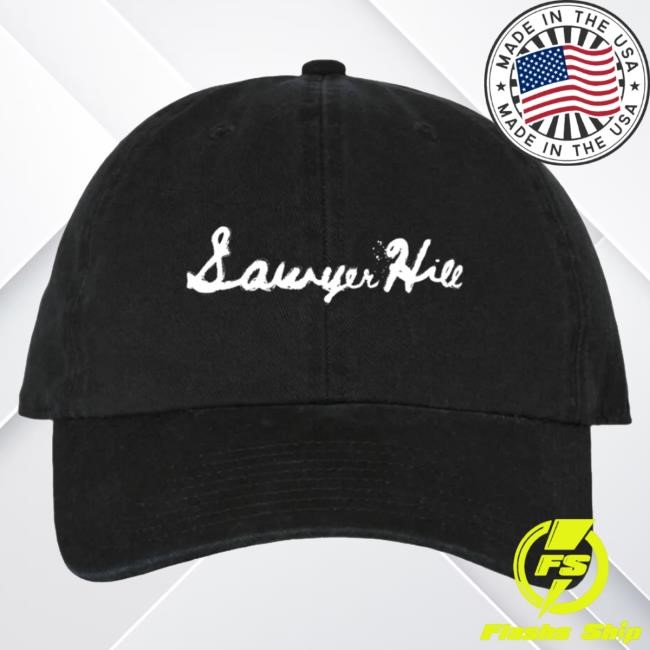 Sawyer Hill Music Merch Store Black Signature Dad hat