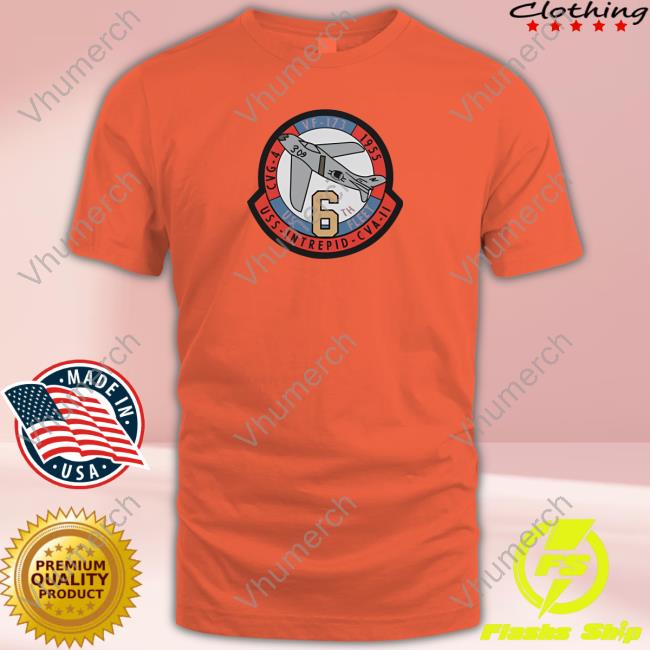 Official Intrepid Fighter Squadron Crew Patch Funny Shirt