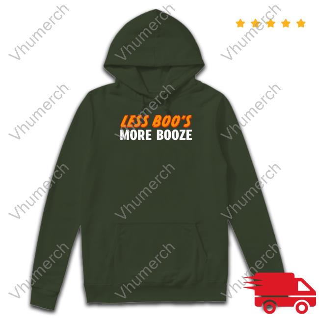 Shitheadsteve Less Boo's More Booze New Shirt
