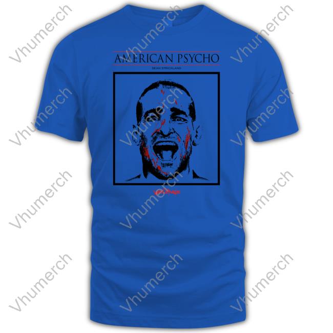 Fullviolence American Psycho Sean Strickland Tanktop Fullviolence Store American Psycho Sean Strickland Long Sleeve T Shirt