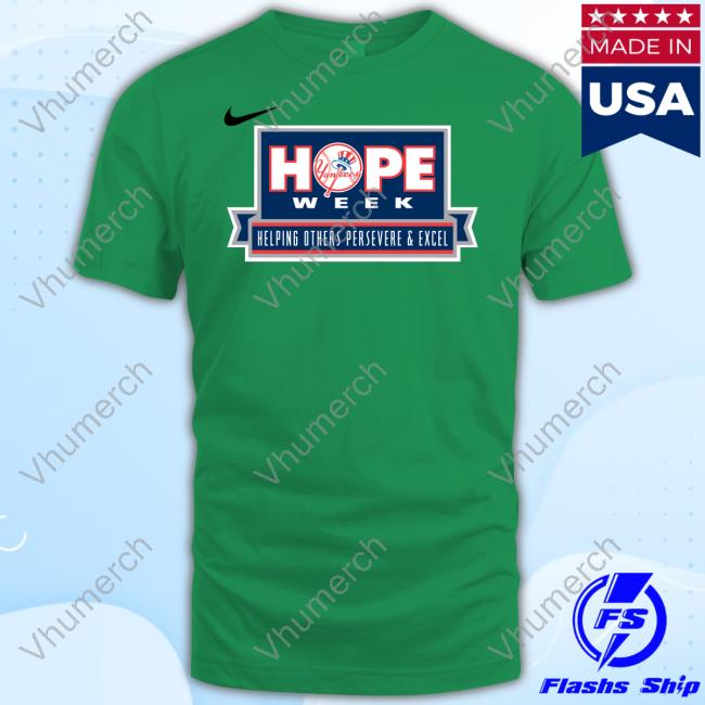 Yankees Hope Week Helping Others Persevere & Excel Hoodied Sweatshirt Newyork Yankees Pitching Ninja