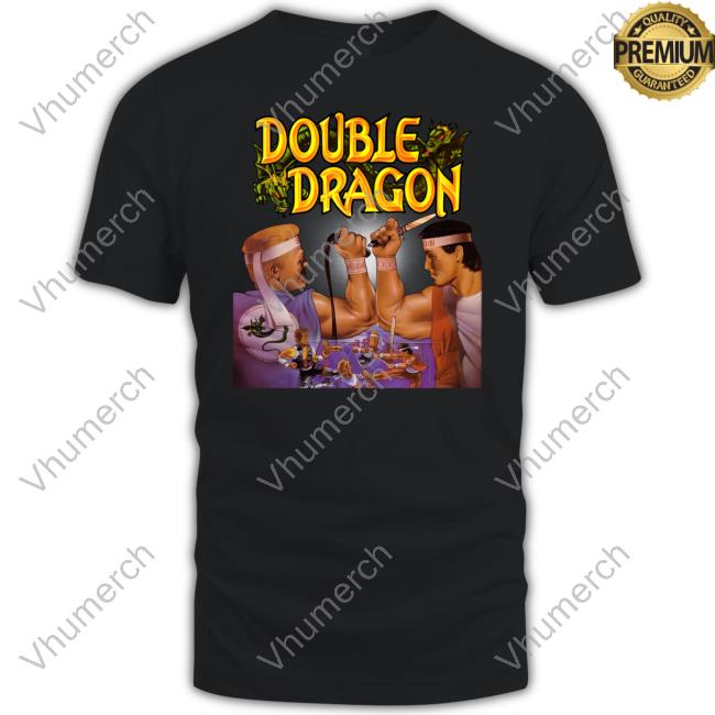 Boog Williams Wearing Double Dragon T Shirt