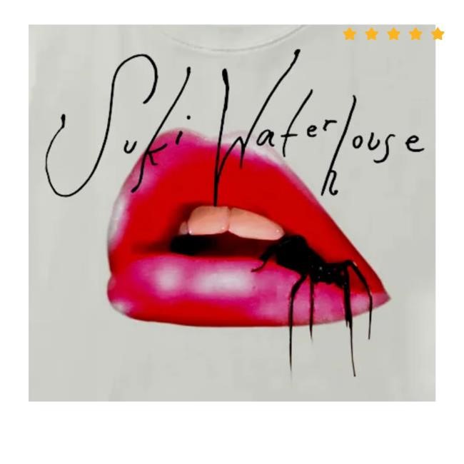 Suki Waterhouse Spider Sweatshirt Suki Waterhouse Merch Store Spider