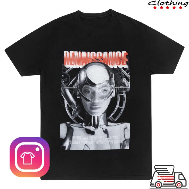 Official Beyonce Renaissance Movie Merch Store Silver Screen Tshirt Beyoncé Shop