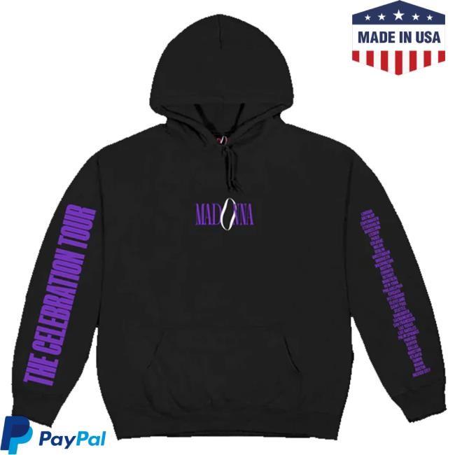 Official Madonna Merch The Celebration Tour Crewneck Sweatshirt