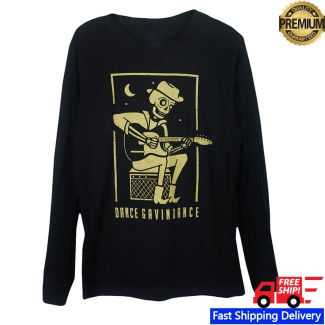 Dance Gavin Dance Band Merch Gold Skull Shirts