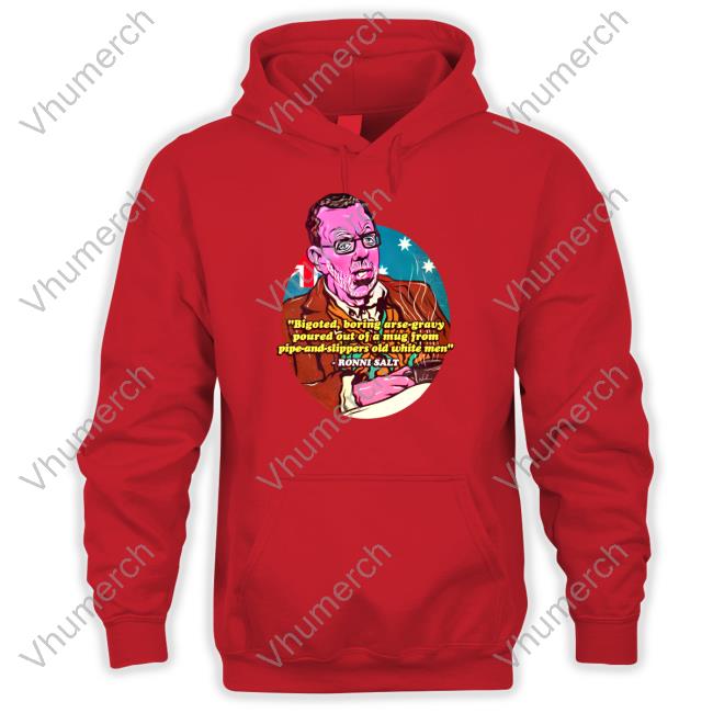Nordacious Shop Bigoted Boring Arse-Gravy Shirts Ronni Salt Bigoted Boring Arse-Gravy Poured Out Of A Mug Tee Ronni Salt