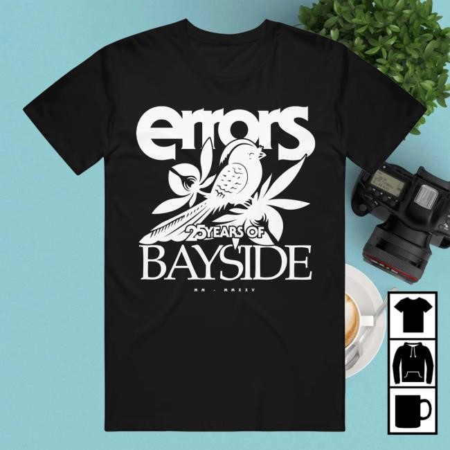 Errors Anniversary Black Tee Shirt