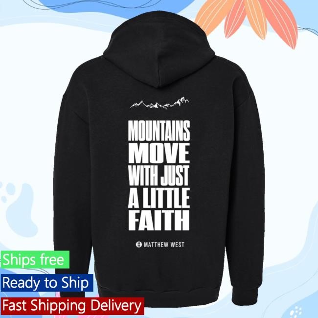 Matthew West Merch Store Don't Stop Praying Hoodie Black Shirt