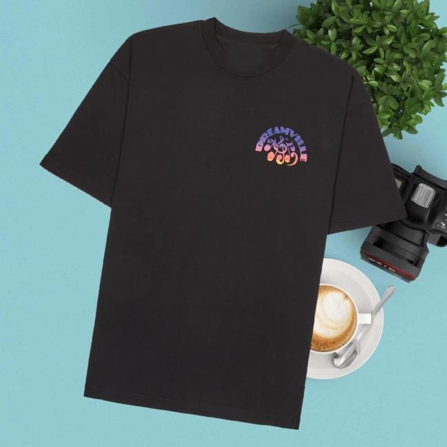 Dreamville Merch Black Music Note T-Shirt, Hoodie, Tank Top, Sweater And Long Sleeve T-Shirt Sunset Logo