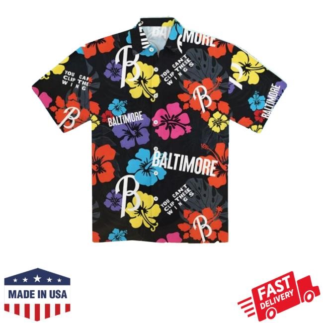 Orioles 2024 City Connect Hawaiian Shirt