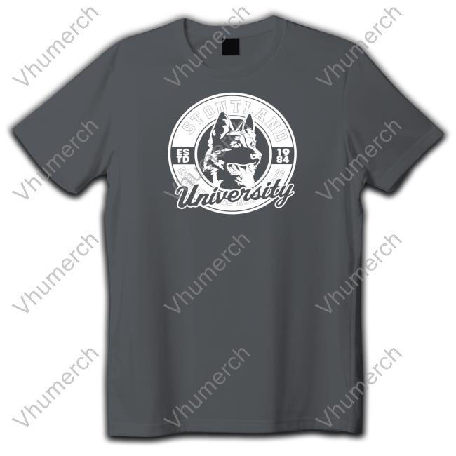 Stoutland University Estd 1984 Hungry Dogs Run Faster Tees