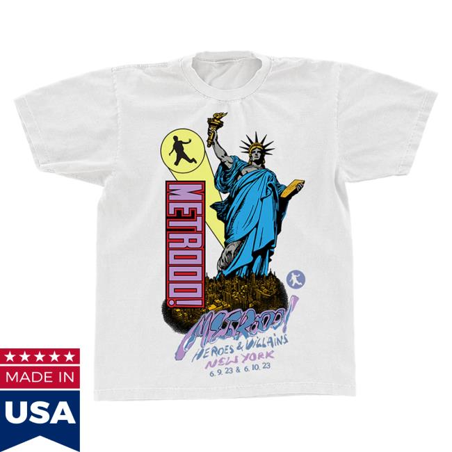 Official Spotify Capsule Store Merch Metro Boomin Ny Heroes & Villains New Shirt SpotifyCapsuleStore MetroBoomin Shop