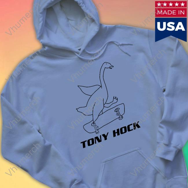 Goose On A Skateboard Tony Honk Long Sleeve T Shirt Goose On A Skateboard Tony Honk Shirts