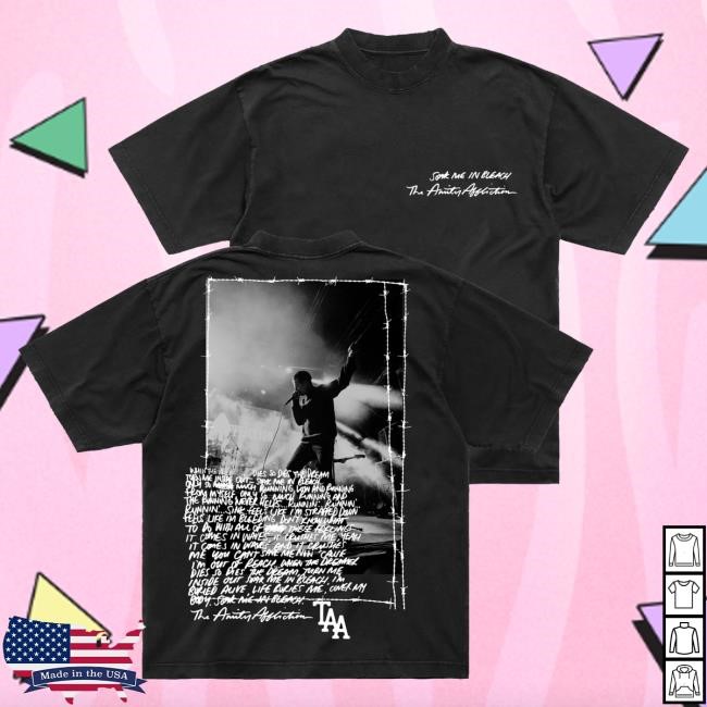 Amity Merch Soak Me In Bleach Black Classic Shirt