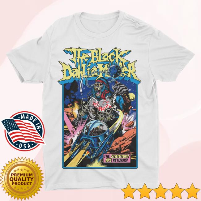 Official Night Shift Merch Indie Merch Store The Black Dahlia Murder - The Statutory Ape Returns Attractive Shirt White NightShiftMerch IndieMerchStore