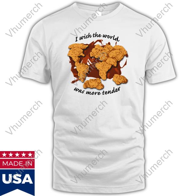 Official I Wish The World Was More Tender Hoodie