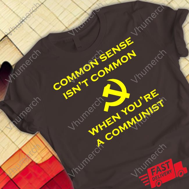 Onlyforthefans Merch Common Sense Isn't Common When You're A Communist Hoodie