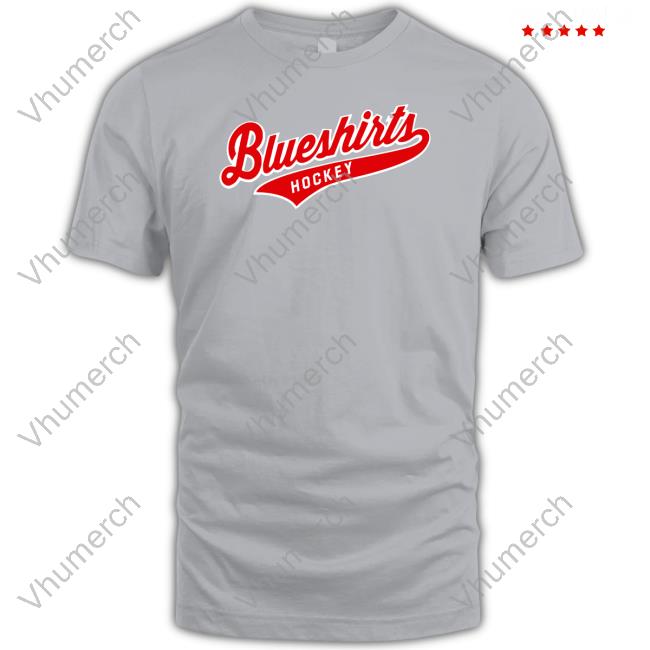 Blueshirts Hockey Twill Script Sweatshirt