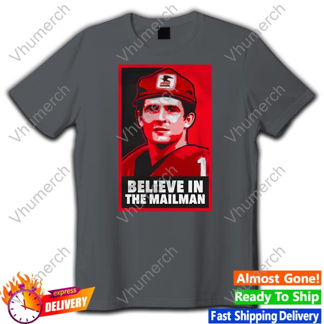 Barstool Sports Store Believe In The Mailman Shirt Barstool Uga Back 2 Back National Champions Barstool Sports Store Believe In The Mailman Tee