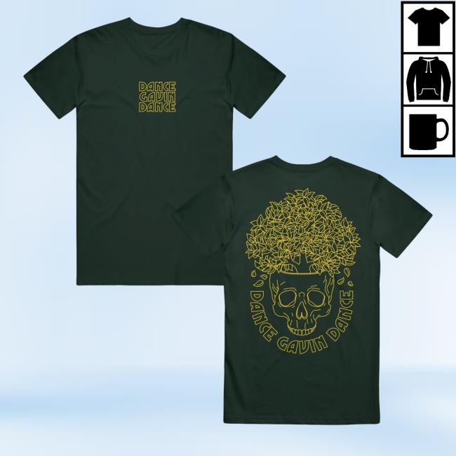Dance Gavin Dance Skull Tree Forest Green Classic Shirt