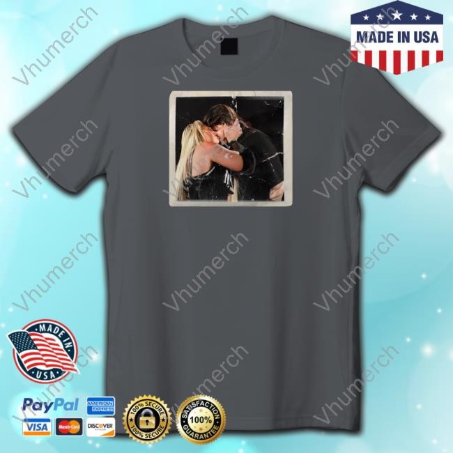 Wwe Shop Liv Morgan And Dominik Mysterio Kiss Photo Sweatshirt