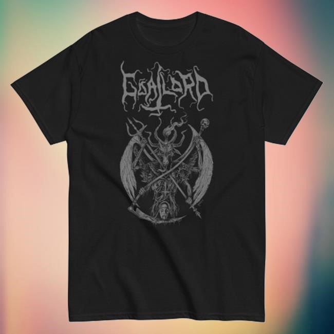 Nwn Productions Merch Goatlord Goat Scythe T-Shirt, Hoodie, Tank Top, Sweater And Long Sleeve T-Shirt