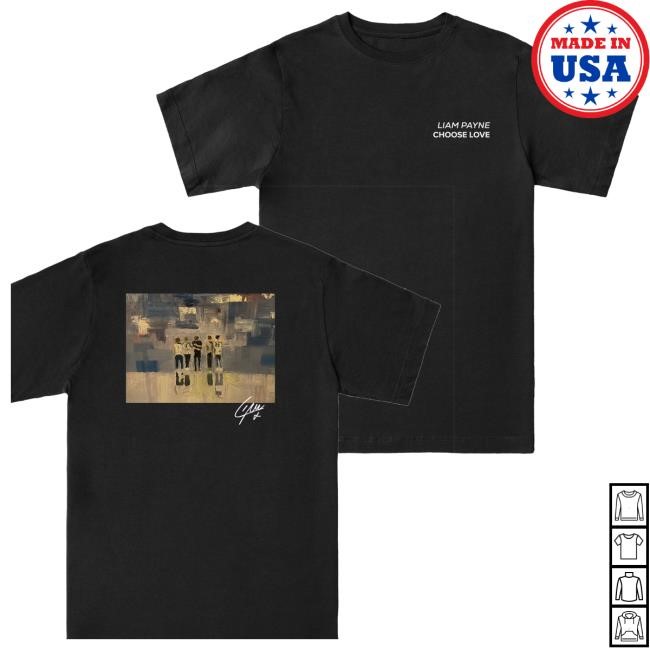 Official Everpress Merch Liam Payne X Choose Love Long Sleeve Shirt
