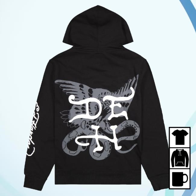 Ed Hardy Merch Eagle Snake Mens Sweaters
