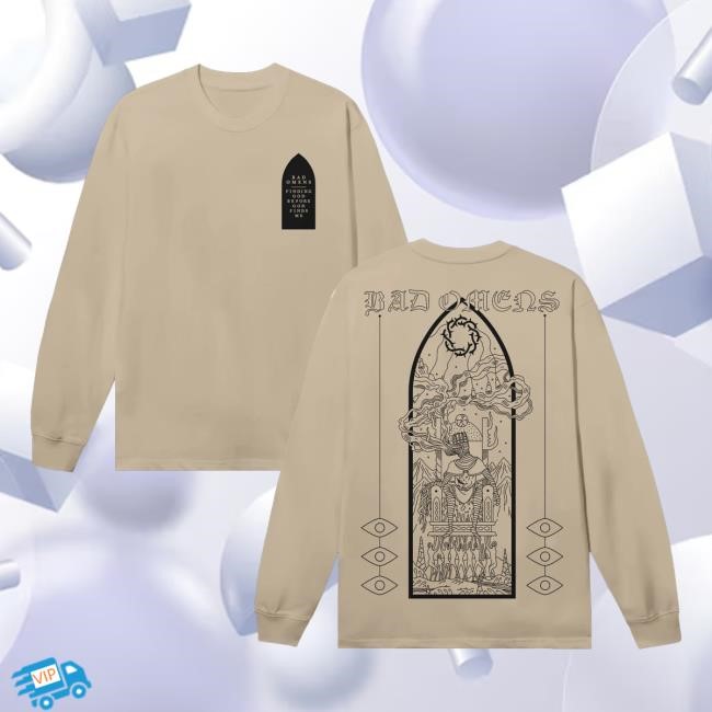 Sumerian Records Merch Store Bad Omens - Dethrone Long Sleeve Tee Shirt