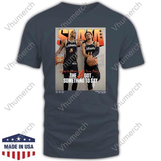 Slam Cover Trae Young Dejounte Murray Hoodie Sweatshirt