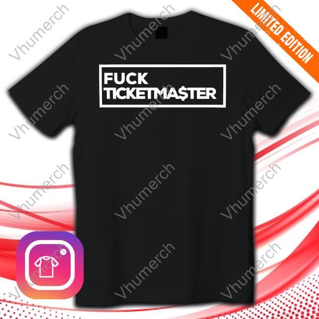 Talesofaconcertjunkie Merch Fuck Ticketma$Ter Sweatshirt