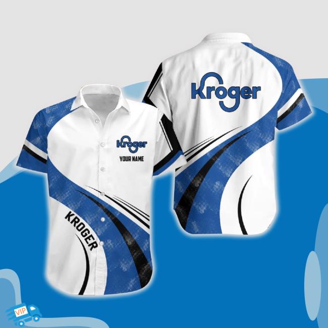 Personalized Name Kroger Lover All Over Printed 3D Hawaiian New Shirt