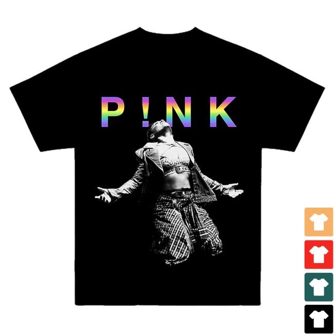 Trending Pinkspage Merch Shop Rainbow Praise Tee