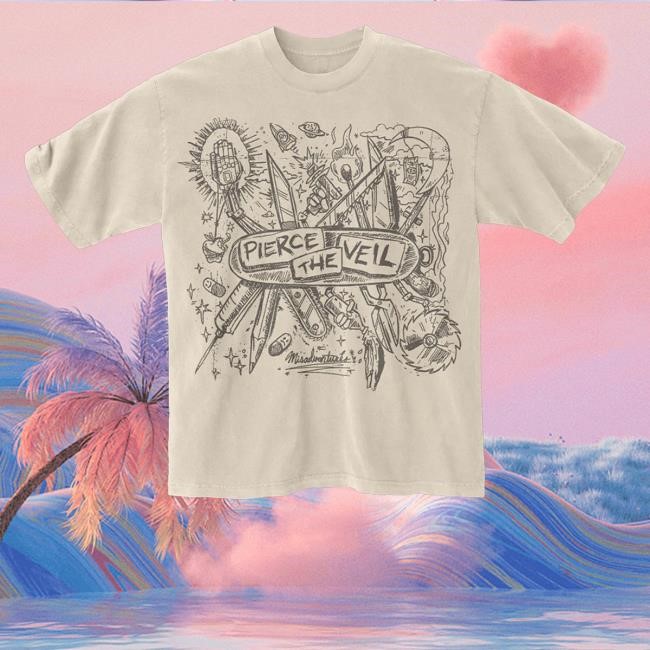 Pierce The Veil Official Store Merch Misadventures Shirts