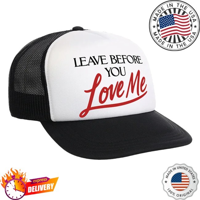 Marshmello Shop Merch Leave Before You Love Me New Hat