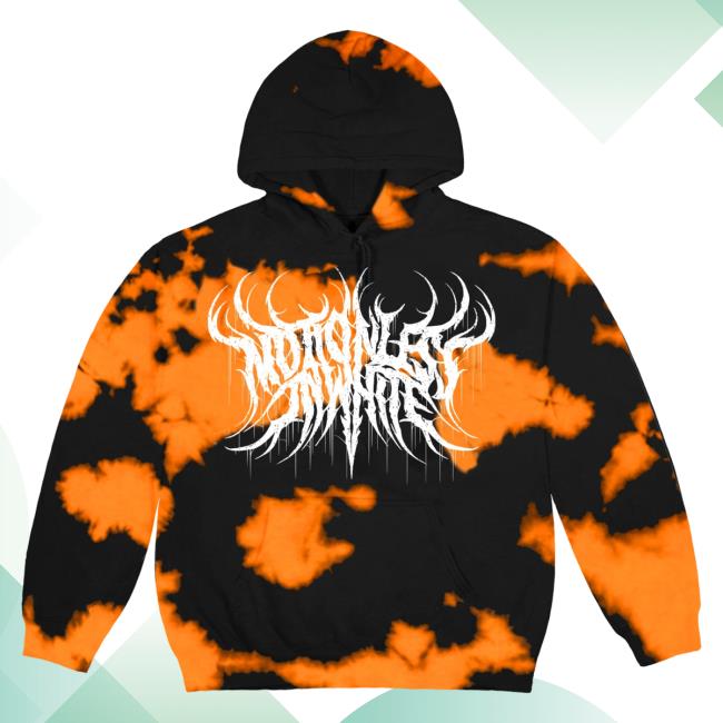 Official Motionless In White Miw Merch Store Orange Bleach Crew neck MotionlessInWhite MiwMerch