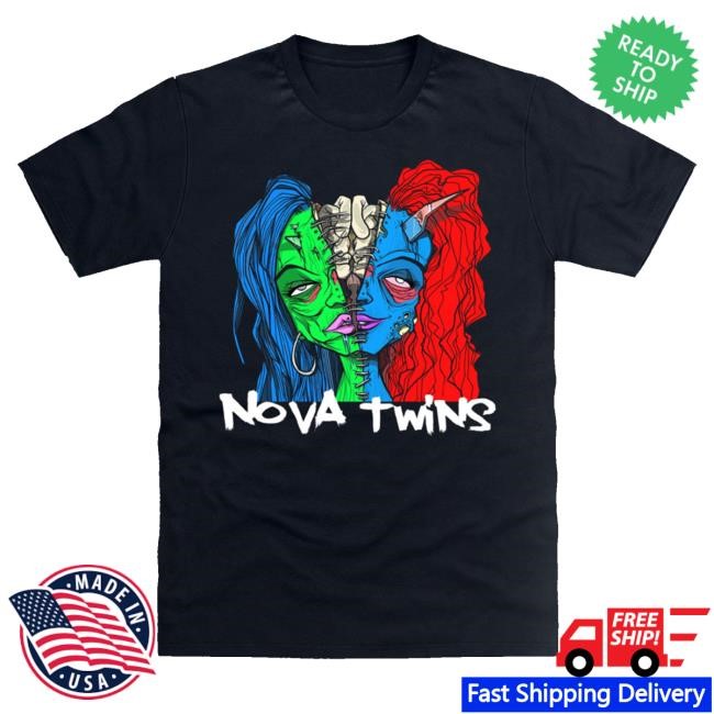 Nova Twins Merch Monster Head Black Shirt