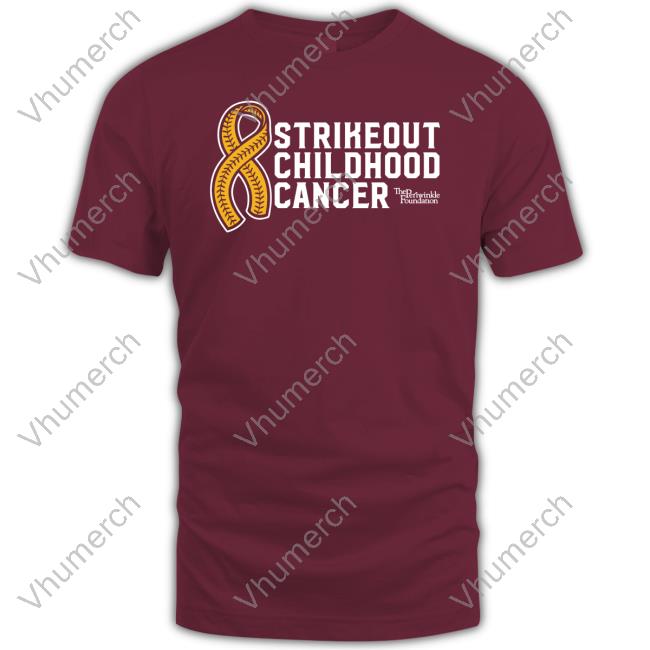 Periwinkle Foundation Strikeout Childhood Cancer Shirt