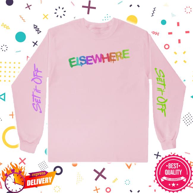 Trending Set It Off "Elsewhere Letters"Sweater Fearless Records Shop