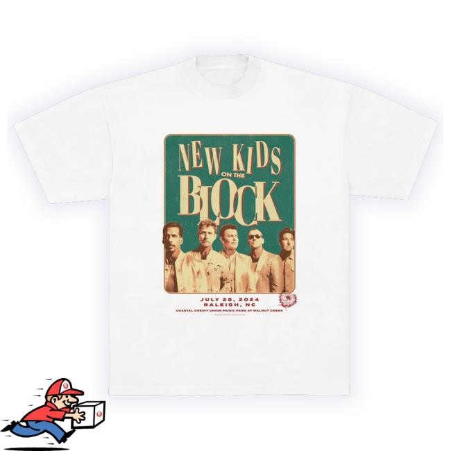 Official Trending New Kids On The Block Store Raleigh Event Shirts