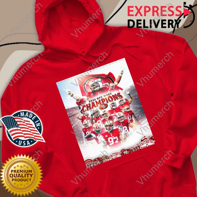 San Francisco 49Ers 2022 NFC West Champions Sweatshirt