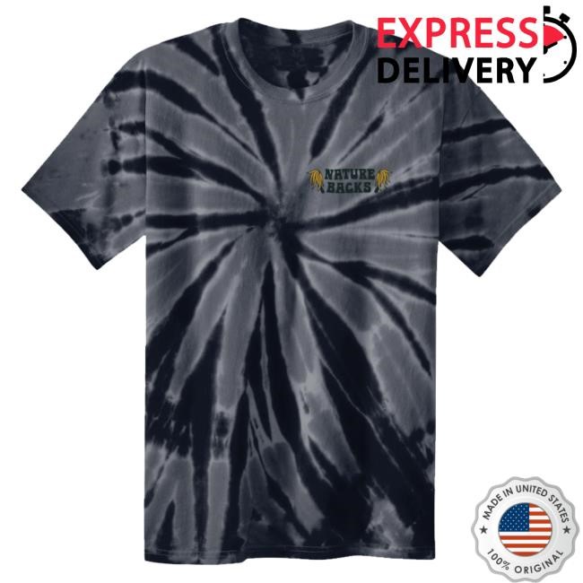 Official Nature Backs Merch Store Shop Peace Within Black Tie Dye Classic Shirt