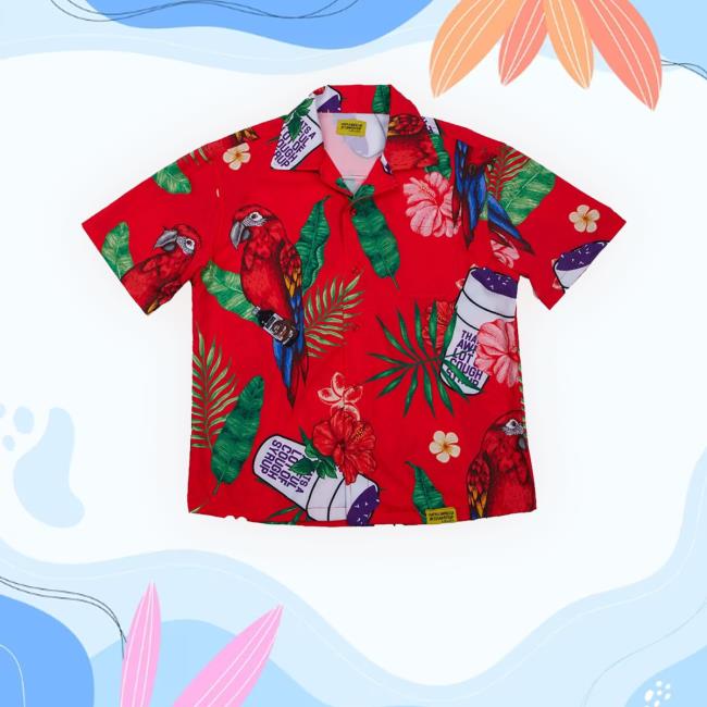 Official Coughsyrup Hawaiian Button Up Shirts