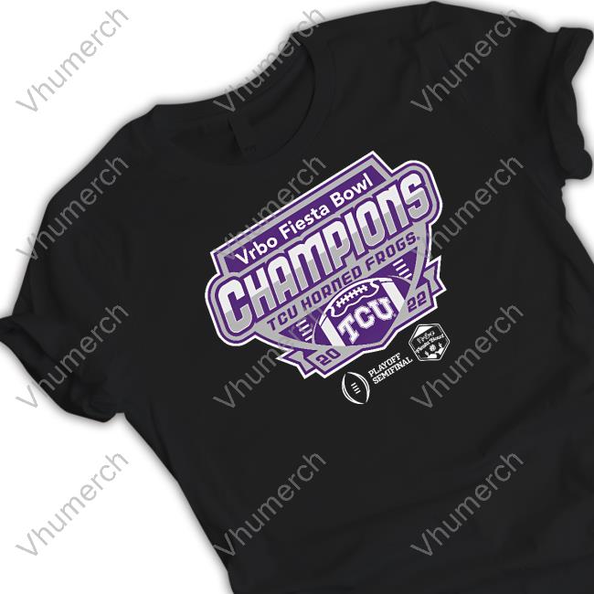 Vrbo Fiesta Bowl Champions Tcu Horned Frogs 2022 Sweatshirt