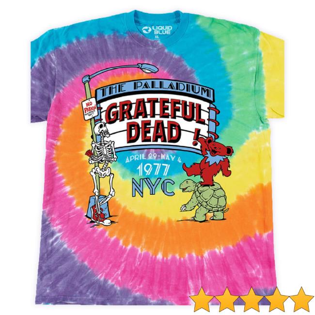 Official Grateful Dead Palladium 77 t-shirt, hoodie, tank top, sweater and long sleeve t-shirt